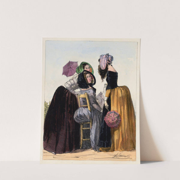 Mode indécente (1840) by Charles Vernier