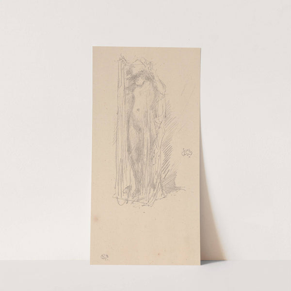 Model Draping (1890) by James Abbott McNeill Whistler