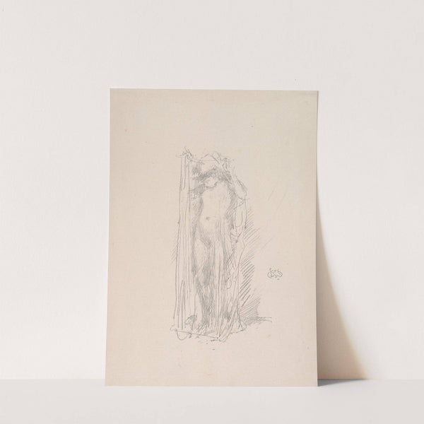 Model Draping (1890) by James Abbott McNeill Whistler