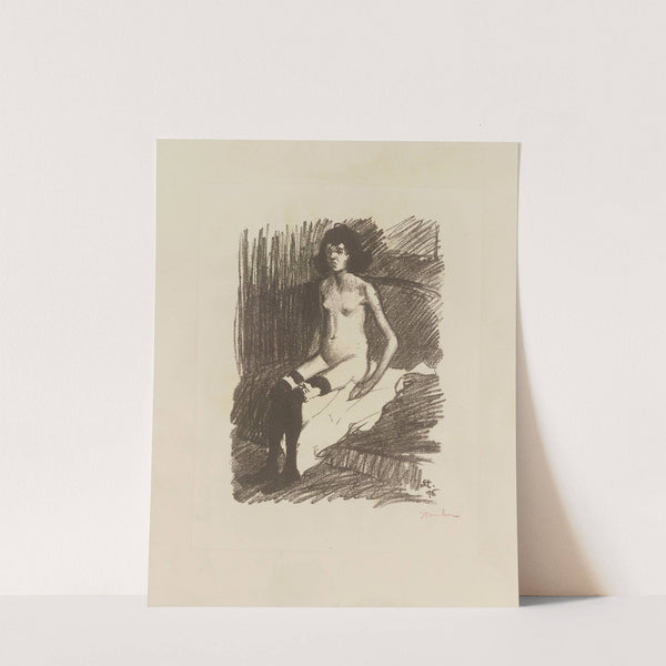 Modèle (1896) by Théophile Alexandre Steinlen