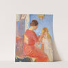 Moderen fletter Barnets Haar by Anna Ancher