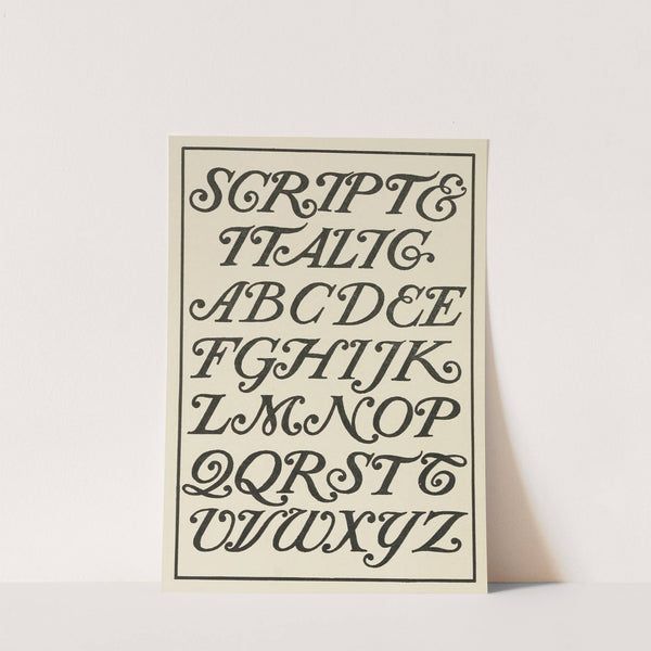 Modern American Script 2 by Frank Chouteau Brown