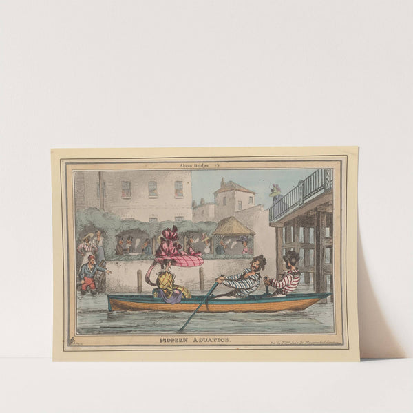 Modern Aquatics (1827-1829) by William Heath