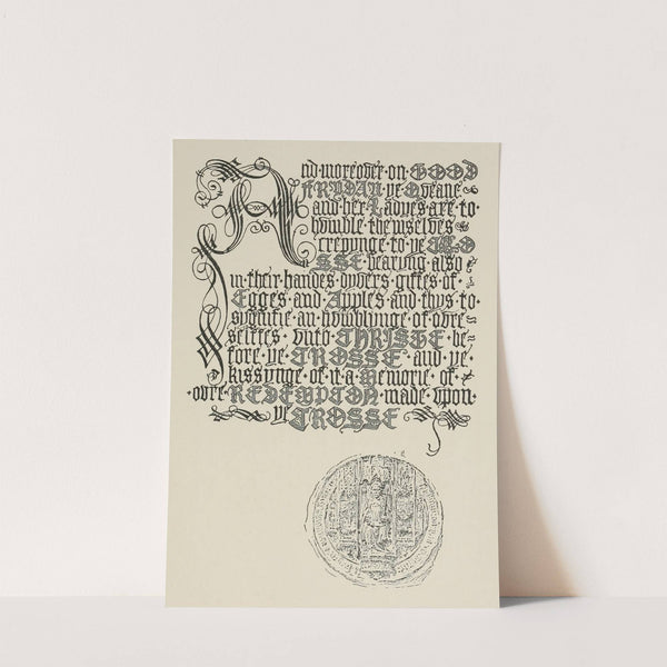 Modern Blackletter by Frank Chouteau Brown