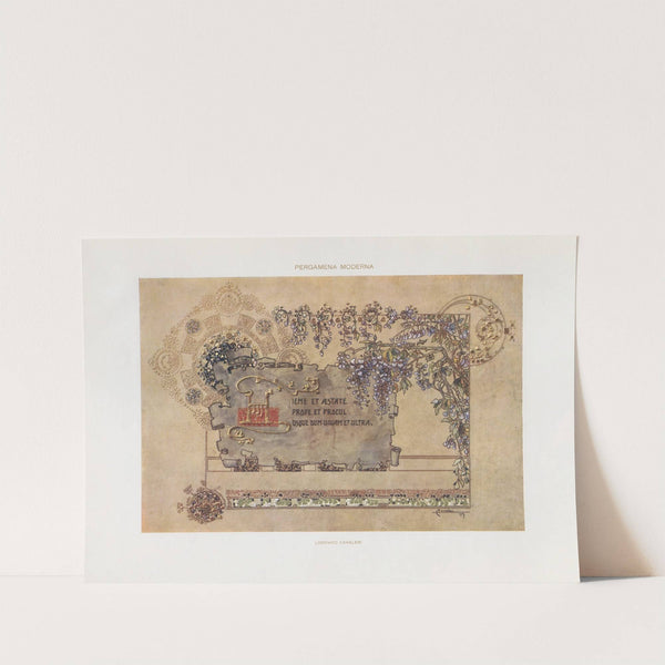 Modern decorative art Vol. I Pl.40 by Paul Wenzel (Publisher)