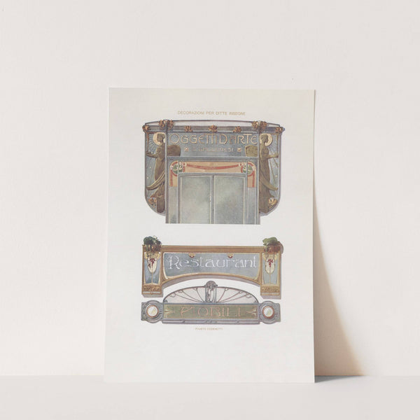 Modern decorative art Vol. I Pl.44 by Paul Wenzel (Publisher)