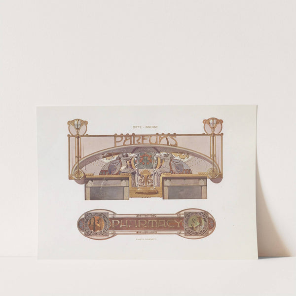 Modern decorative art Vol. I Pl.45 by Paul Wenzel (Publisher)