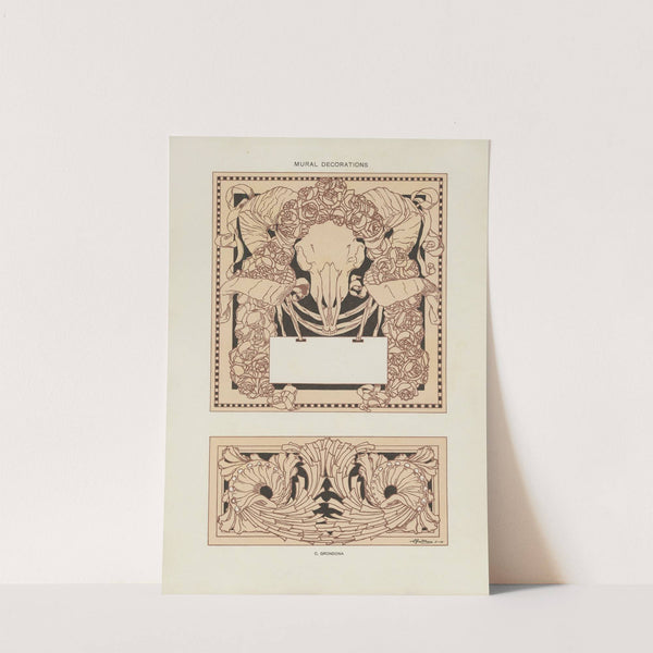 Modern decorative art Vol. II Pl.02 by Paul Wenzel (Publisher)