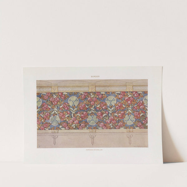 Modern decorative art Vol. II Pl.33 by Paul Wenzel (Publisher)
