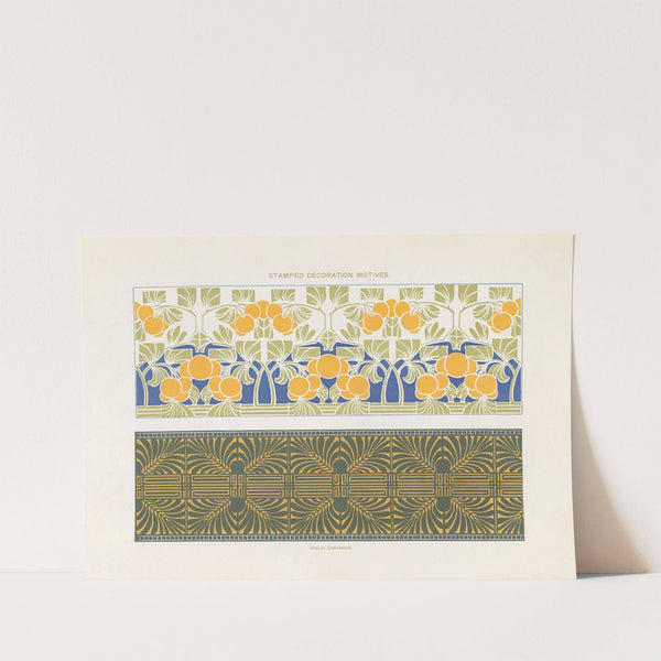 Modern decorative art Vol. III Pl.18 by Paul Wenzel (Publisher)