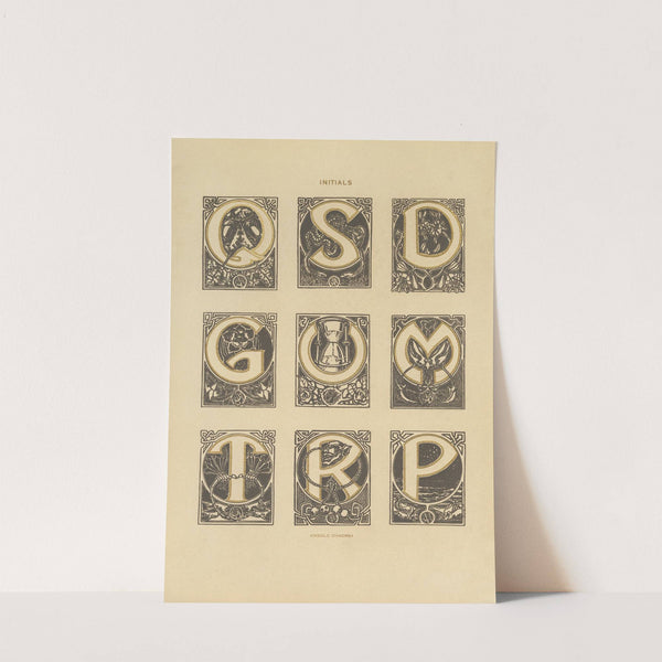 Modern decorative art Vol. III Pl.20 by Paul Wenzel (Publisher)