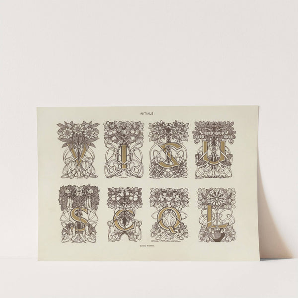 Modern decorative art Vol. III Pl.21 by Paul Wenzel (Publisher)