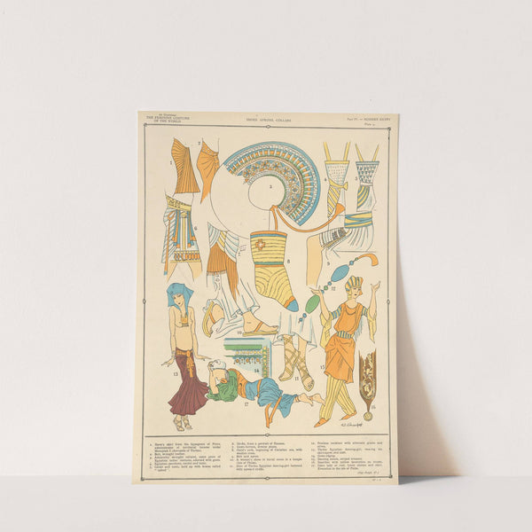 Modern Egypt - Shoes, aprons, collars by Paul Louis de Giafferri
