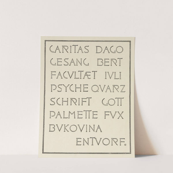 Modern German Capitals 2 by Frank Chouteau Brown