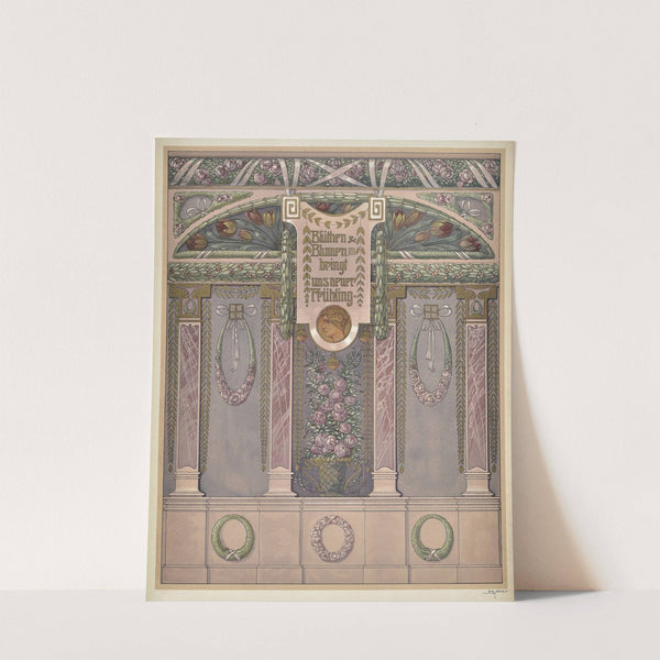 Moderne Malereien Pl.22 (1903) by Anton Seder