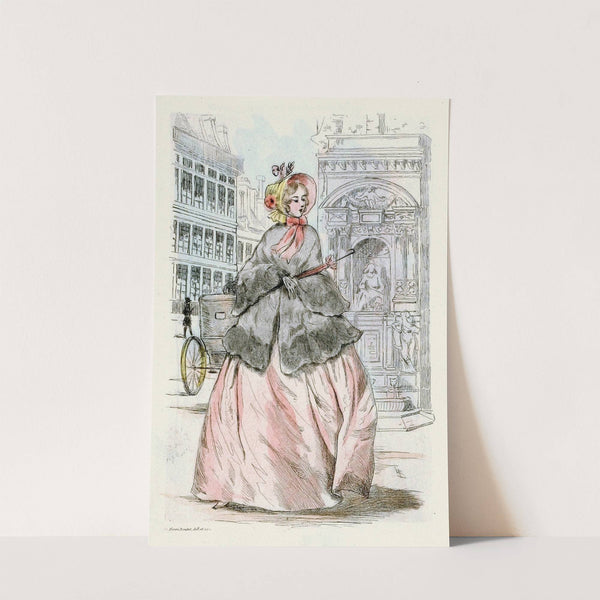 Modes feminines du XIXe siecle 1851 (1908) by Henri Boutet
