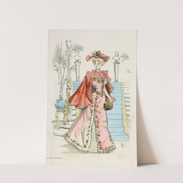 Modes feminines du XIXe siecle 1898 (1908) by Henri Boutet
