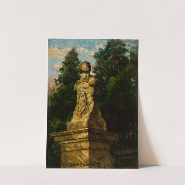 Modigliani Gate Post by James Carroll Beckwith