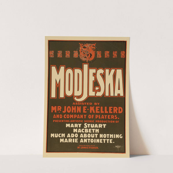 Modjeska (1899) by Courier Litho. Co.