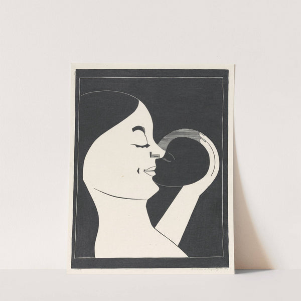 Moeder en kind by Samuel Jessurun de Mesquita