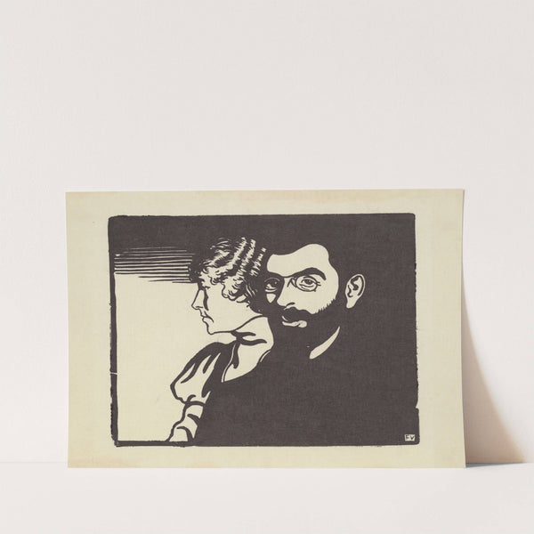 Mogens Ballin et sa femme (1898) by Félix Vallotton