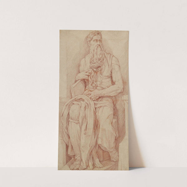 Moïse, d’après Michel-Ange by Charles-Joseph Natoire