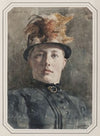 Möjligen Wilhelmina (Mina) Carlson (1857-1943)