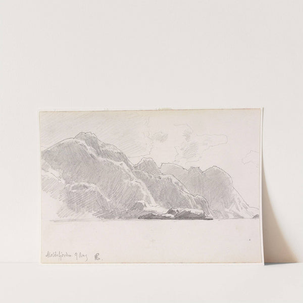 Moldefjorden by Hans Gude