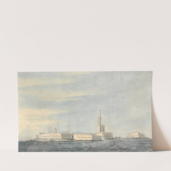 Mole Head, Algiers (1816) by Nicholas Pocock