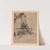 Molen met trap (1888-1934) by Willem Adrianus Grondhout