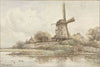 Molen op stadswal