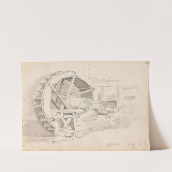 Mølle, Neandertal (1838) by Adolph Tidemand