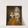 Molly Marsh Seymour (Mrs. Moses Seymour) and son Epaphroditus (1789) by Ralph Earl