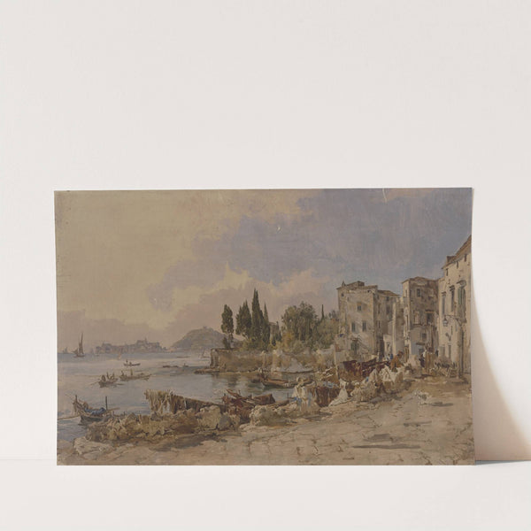 Molo di Gaeta by Johann Nepomuk Rauch