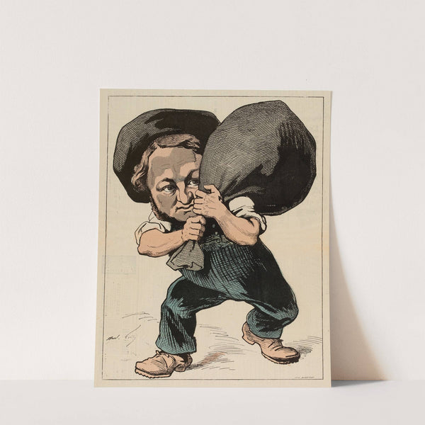 Mon charbonnier (1877) by André Gill