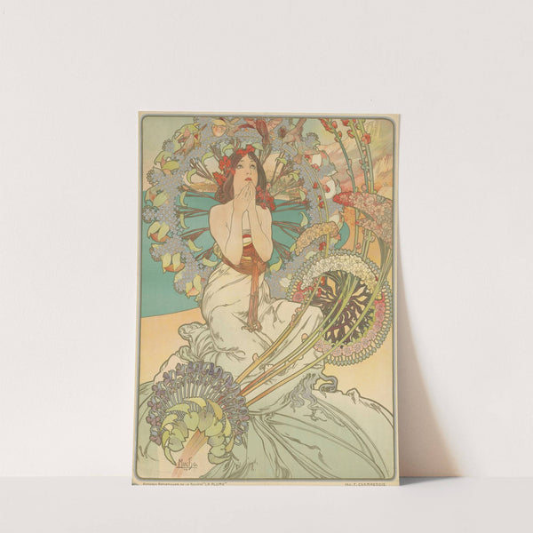 Monaco Monte-Carlo (1897) by Alphonse Mucha