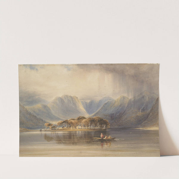 Monastery of St. Finbarr, Gougane, Barra, Co. Cork, Ireland by Andrew Nicholl