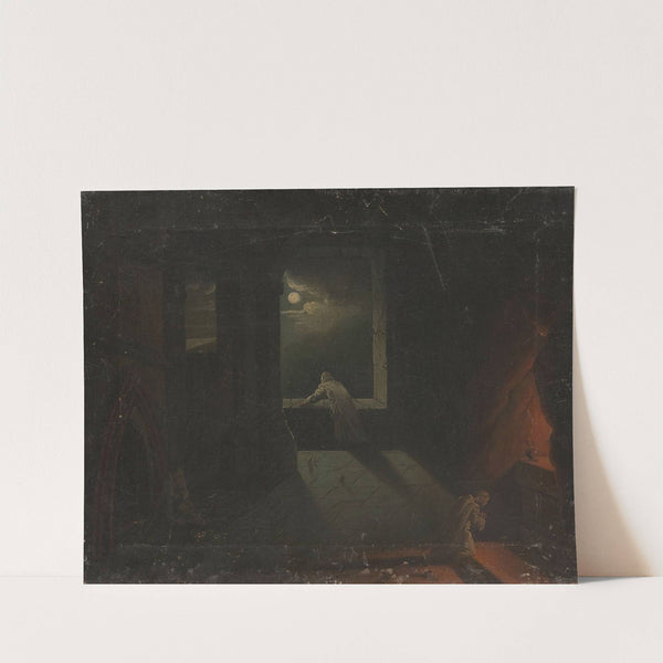 Monastery scene II by Franciszek Ksawery Lampi