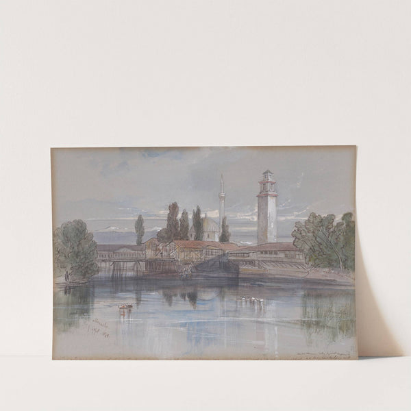 Monastir by Edward Lear
