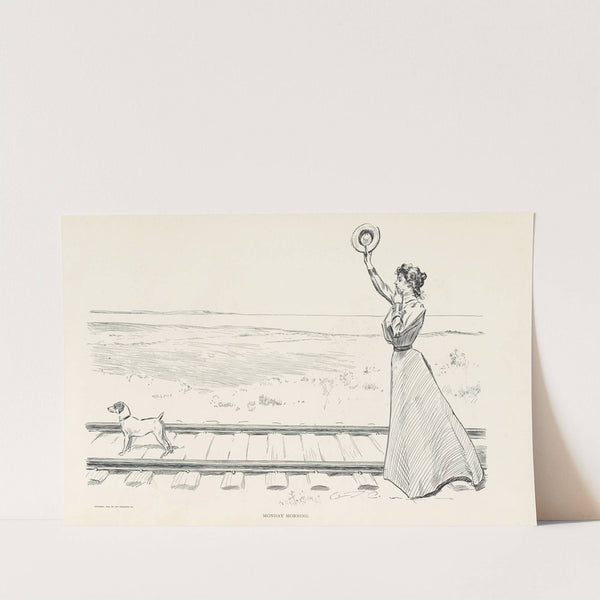 Monday morning (1900) by Charles Dana Gibson