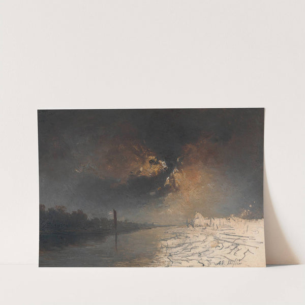 Mondlandschaft by Adalbert Stifter