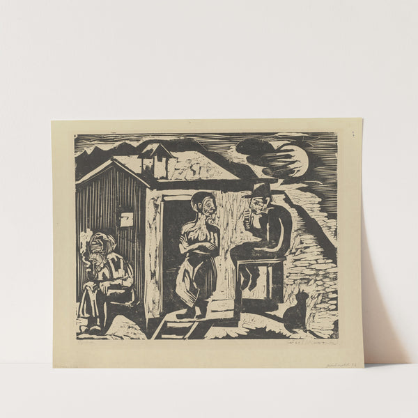 Mondnacht (1922) by Ernst Ludwig Kirchner