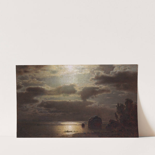 Mondnacht (1872) by Louis Douzette