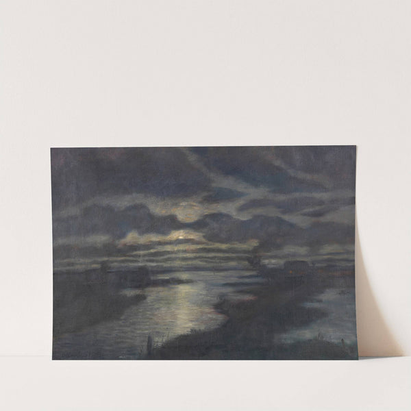 Mondnacht (1942) by Otto Modersohn