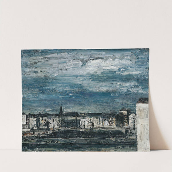 Mondnacht am Murufer in Graz by Wilhelm Thöny