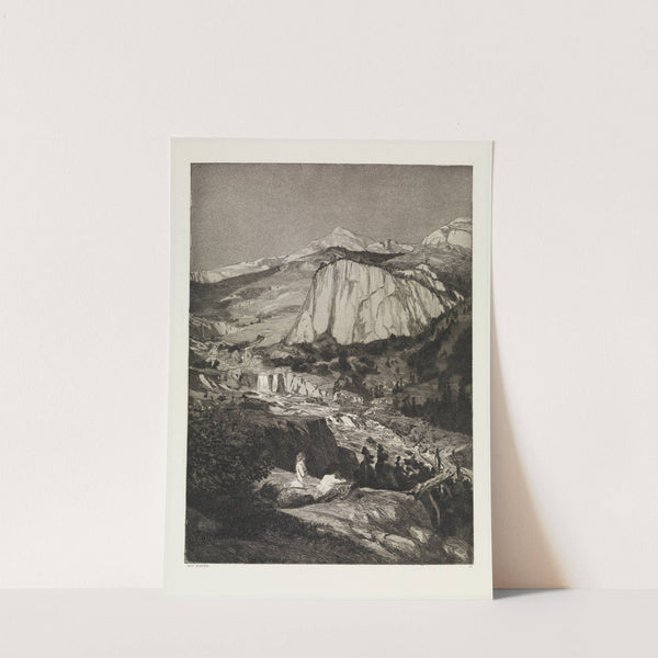 Mondnacht (Intermezzi, Opus IV, Blatt 4) (1881) by Max Klinger