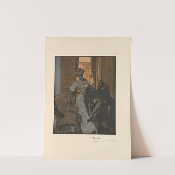 Mondschein (1908) by Ferdinand Freiherr von Reznicek