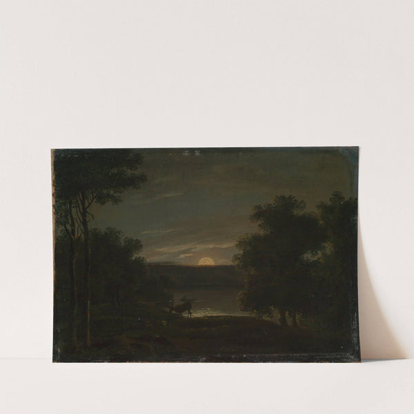 Mondscheinlandschaft by Jakob Wilhelm Huber