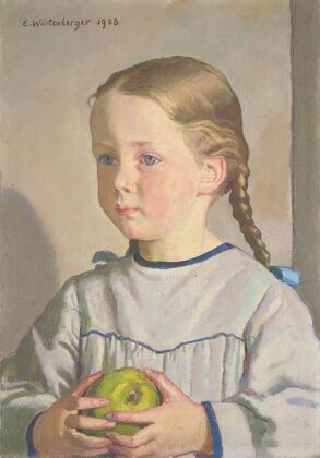 Monika with an apple (1908)