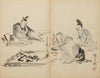 Monk at Calligraphy (1800s)